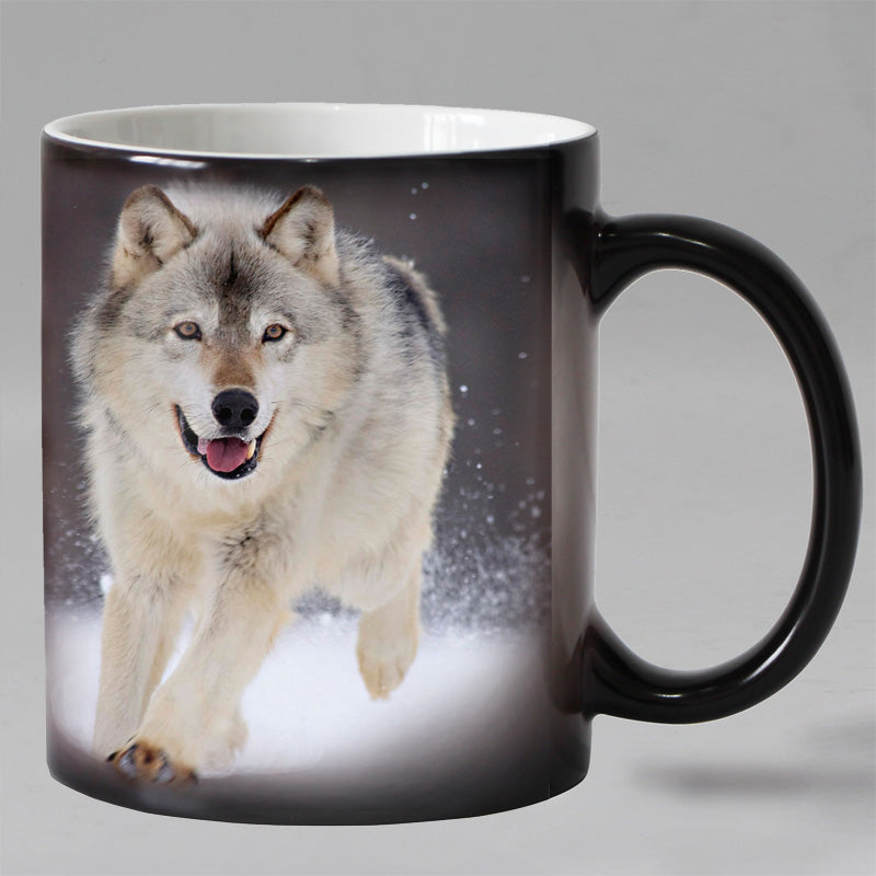 16 oz. Wolf Coffee Mug - High-Quality Porcelain Mug - Wolf Coffee Co.